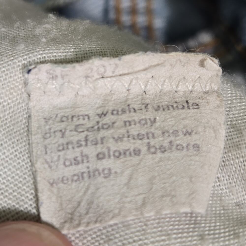 RARE Vintage 70s/80s Levi's 501 Orange Tab 32x30 Embroidered Button Fly Straight - Picture 12 of 16